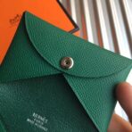 HERM Calvi Card Holder In Green - Image 3