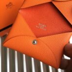 HERM Calvi Card Holder In Orange - Image 4