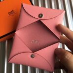 HERM Calvi Card Holder In Pink - Image 4