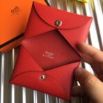 HERM Calvi Card Holder In Red - Image 4