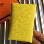 HERM Calvi Card Holder In Yellow