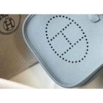 HERM Evelyne III TPM Bag In Blue Lin - Image 3