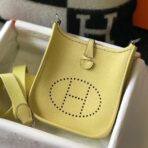 HERM Evelyne III TPM Mini Bag In Jaune Poussin