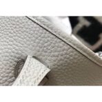 HERM Evelyne III TPM Bag In Pearl Grey - Image 3