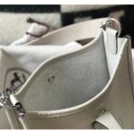 HERM Evelyne III TPM Bag In Pearl Grey - Image 5