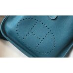 HERM Evelyne III 29 PM Bag In Blue Jean - Image 6