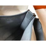 HERM Evelyne III 29 PM Bag In Blue Lin - Image 4