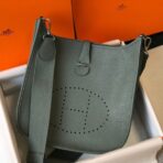 HERM Evelyne III 29 PM Bag In Vert Amande