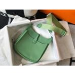HERM Evelyne III 29 PM Bag In Vert Criquet - Image 2