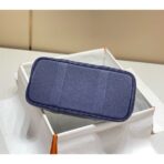 HERM Garden Party 30 Bag In Blue Saphir Taurillon - Image 5