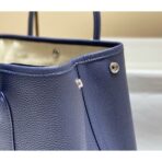 HERM Garden Party 30 Bag In Blue Saphir Taurillon - Image 6