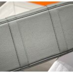 HERM Garden Party 30 Bag In Gris Meyer Taurillon - Image 4