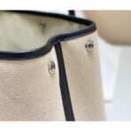 HERM Garden Party 30cm Bag in Toile and Black - Image 8