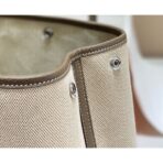 HERM Garden Party 30cm Bag in Toile and Taupe - Image 5