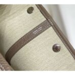 HERM Garden Party 30cm Bag in Toile and Taupe - Image 6