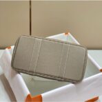 HERM Garden Party 36cm Bag in Toile and Taupe - Image 4