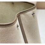 HERM Garden Party 36cm Bag in Toile and Taupe - Image 6