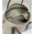 HERM Garden Party 36cm Bag in Toile and Taupe - Image 9
