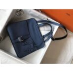HERM Halzan 31cm Bag In Blue Agate - Image 8