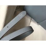 HERM Halzan 31cm Bag In Blue Lin - Image 5