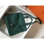 HERM Halzan 31cm Bag In Malachite - Image 6
