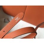 HERM Halzan 31cm Bag In Orange - Image 7