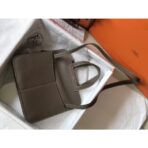 HERM Halzan 31cm Bag In Taupe - Image 5