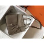 HERM Halzan 31cm Bag In Grey - Image 4
