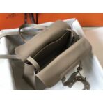 HERM Halzan 31cm Bag In Grey - Image 5