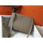 HERM Halzan 31cm Bag In Grey - Image 7