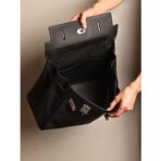 HERM Kelly 42 Maxi  Bag in Black - Image 6