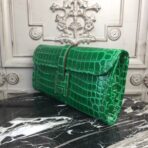 HERM Jige Elan 29 Clutch In Bambou Embossed crocodile - Image 2