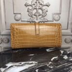 HERM Jige Elan 29 Clutch In Camarel Embossed crocodile - Image 3