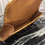 HERM Jige Elan 29 Clutch In Camarel Embossed crocodile - Image 8