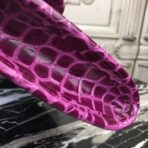 HERM Jige Elan 29 Clutch In Fuchsia Embossed crocodile - Image 6