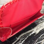 HERM Jige Elan 29 Clutch In Red Embossed crocodile - Image 6