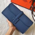 HERM Jige Elan 29 Clutch In Blue Agate