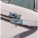 HERM Kelly Mini II Bag In Mauve Pale   PHW - Image 5