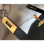 HERM Kelly Mini II Bag In Black   GHW - Image 7