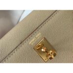 HERM Kelly Mini II Bag In Gris Tourterelle   GHW - Image 7