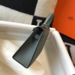 HERM Kelly Mini II Bag In Vert Amande   GHW - Image 5