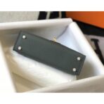 HERM Kelly Mini II Bag In Vert Amande   GHW - Image 6