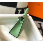 HERM Kelly Mini II Bag In Vert Criquet   GHW - Image 3