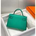 HERM Kelly Mini II Bag In Vert Jade   GHW - Image 3