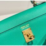 HERM Kelly Mini II Bag In Vert Jade   GHW - Image 7