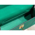 HERM Kelly Mini II Bag In Vert Jade   GHW - Image 9