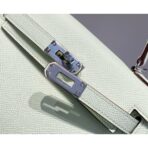 HERM Kelly Mini II Bag In Vert Fizz   PHW - Image 5