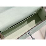 HERM Kelly Mini II Bag In Vert Fizz   PHW - Image 9