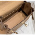 HERM Kelly 20cm Bag In Chai   GHW - Image 9