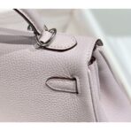 HERM Kelly 20cm Bag In Mauve Pale   PHW - Image 6